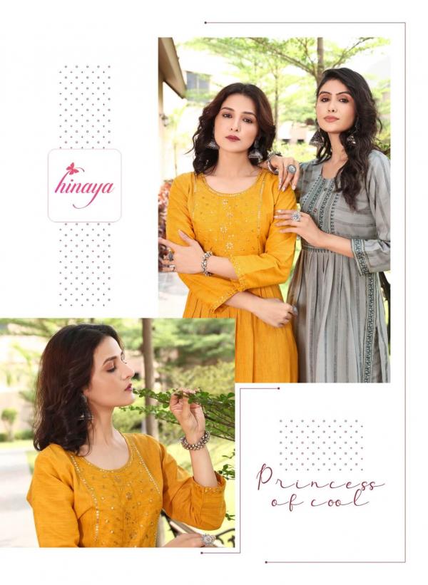 Hinaya Chahek Vol 2 Trendy Wear Kurti With Pant Collection